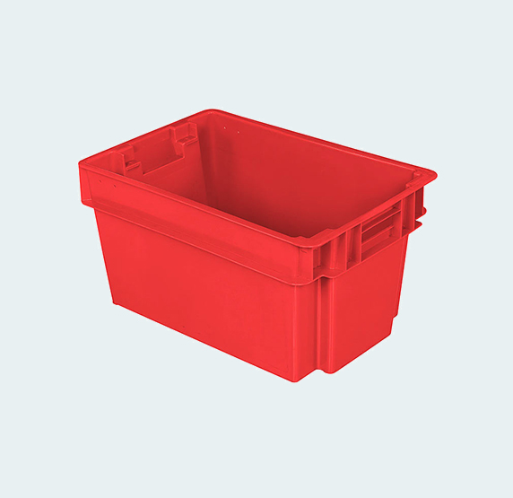 Material Handling Plastic Crates Supreme Nestable Crates Scl