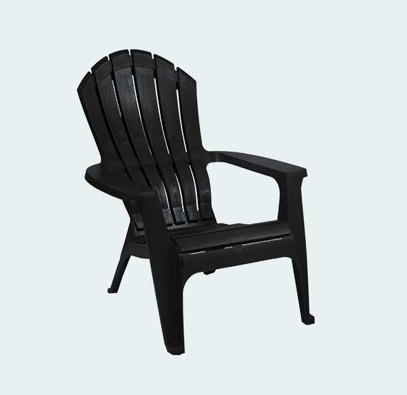 Furniture Plastic Long Back Chair Plastic High Back Chair