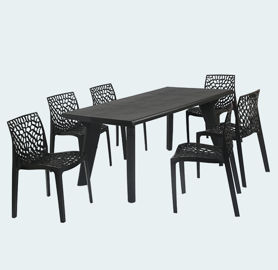 Supreme chair table set price sale