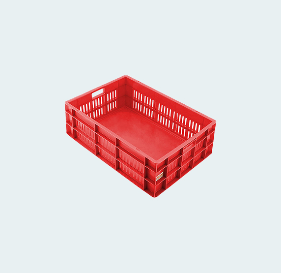 Material Handling Plastic Crates | Supreme Side Perforated Mini Jumbo ...