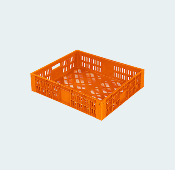 Material Handling Plastic Crates | Supreme Bread Crate with Partition