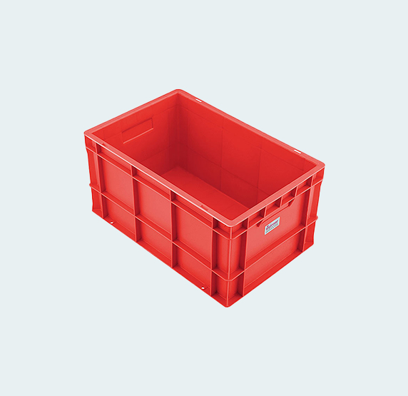 Material Handling Plastic Crates | Complete Closed Plastic Crates ...