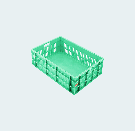 Material Handling Plastic Crates | Supreme Side Perforated Mini Jumbo ...